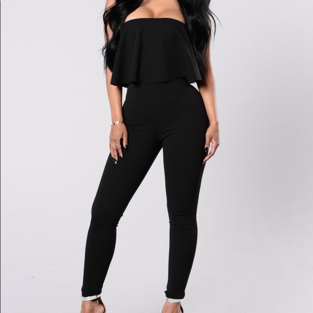 Black jumpsuit